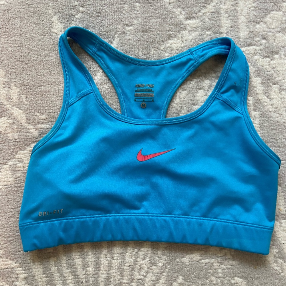 Nike Pro Women's Blue Sports Bra